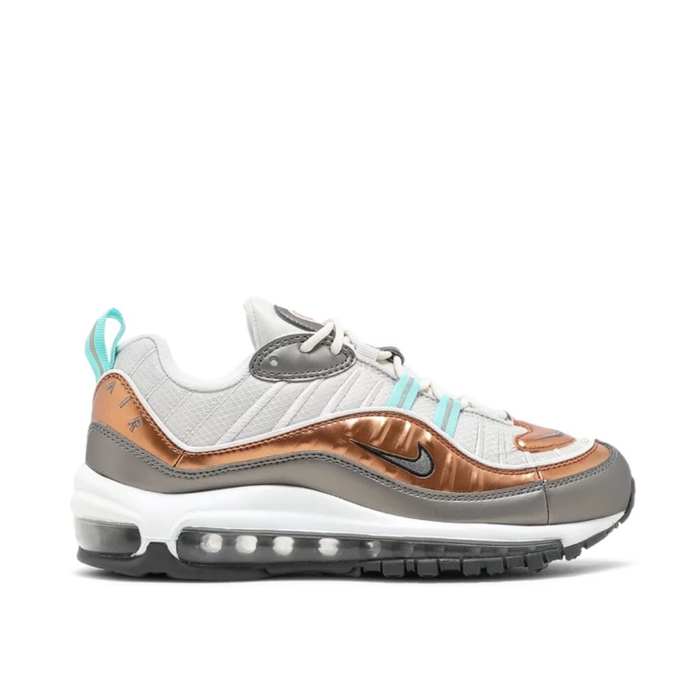 Air Max 98 Copper Teal Sneakers Style BV6536-002 Size 8